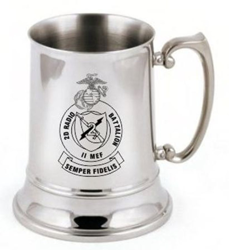 Personalized 16oz Stainless Steel Beer Stein Groomsmen Gift Etsy