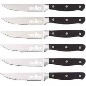 8 Piece Personalized Steak Knife Set, Laser Engraved Steak Knives, Housewarming Gift, Wedding Gift, Custom Knife Set