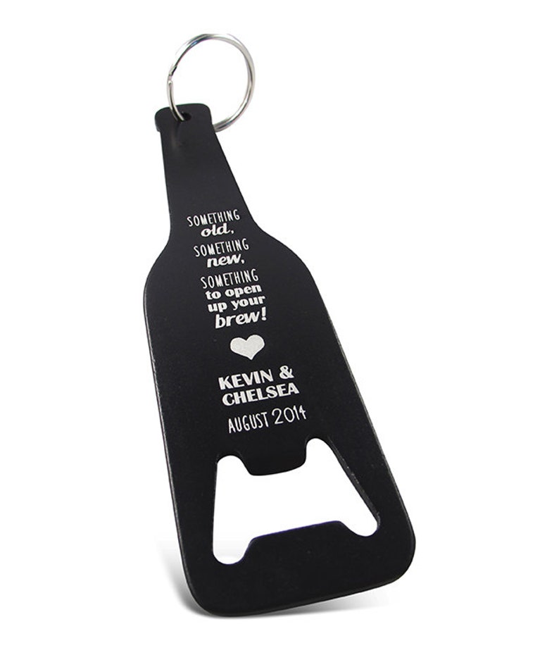 120 of Personalized Bottle Shaped Bottle Opener Key Chain Etsy