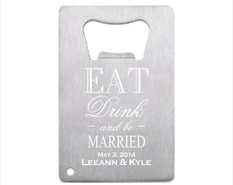 350 of Personalized Stainless Steel Credit Card Bottle Opener, engraved bottle opener wedding favor,groomsman gift,personalized party favor