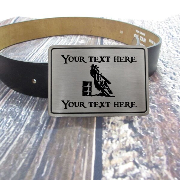 Barrel Racing Belt Buckles - Etsy