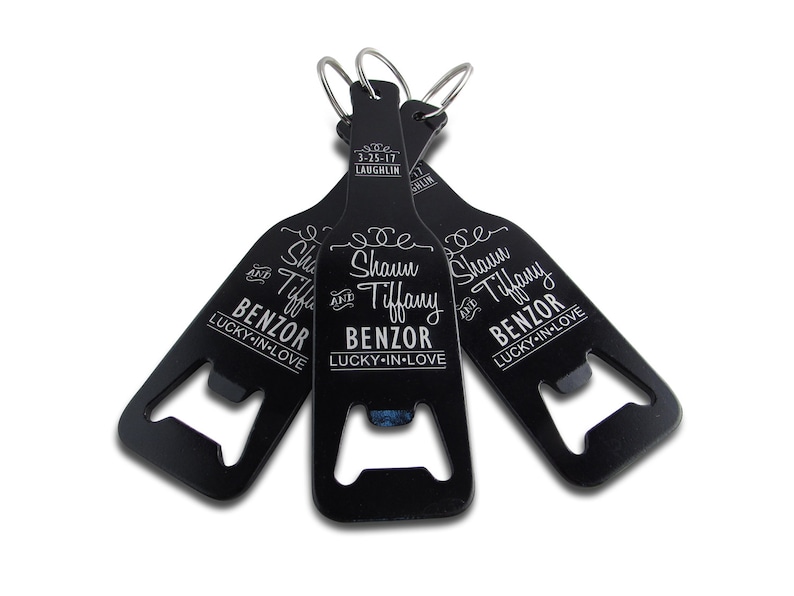 personalized bottle opener party favor
