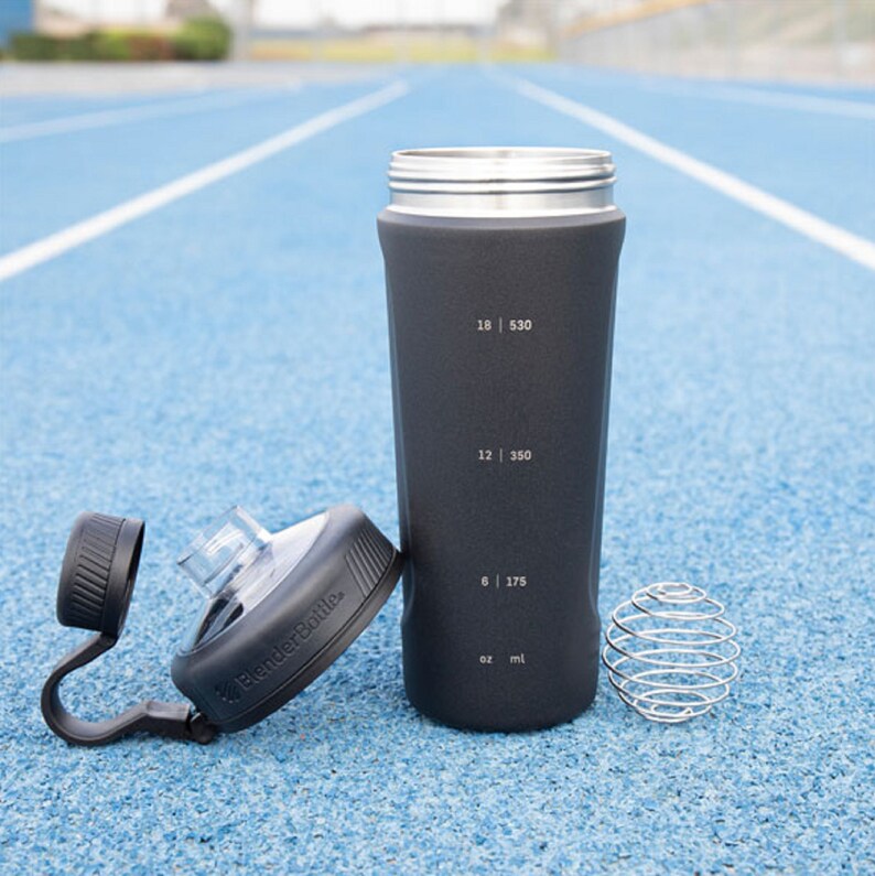 Custom Blender Bottle Personalized Stainless Insulated Radian Etsy