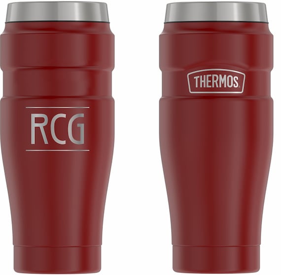 Thermos Stainless Steel King Travel Tumbler, 16 oz, Midnight Blue