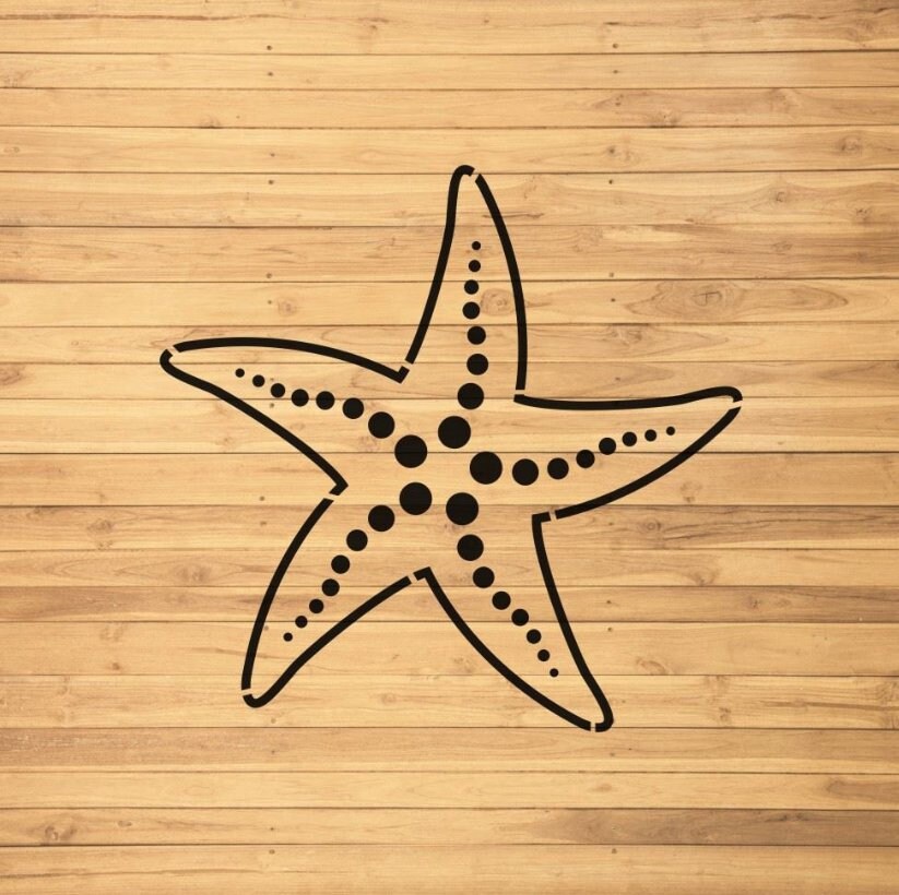 Cartella Di Goffratura Per Scrapbooking - Motivo Conchiglie E Stelle Marine - 12,5x12,5 Cm, Plastica, Per Card Making