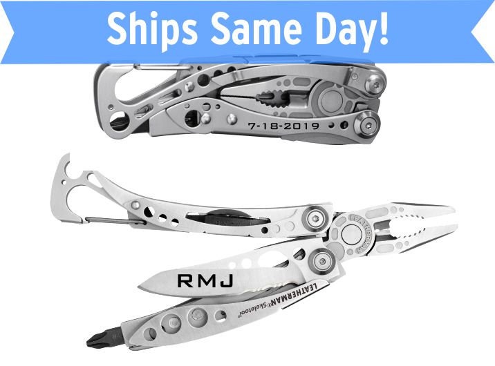 Engraved Leatherman Skeletool Groomsmen Gift - Engraved Leatherman