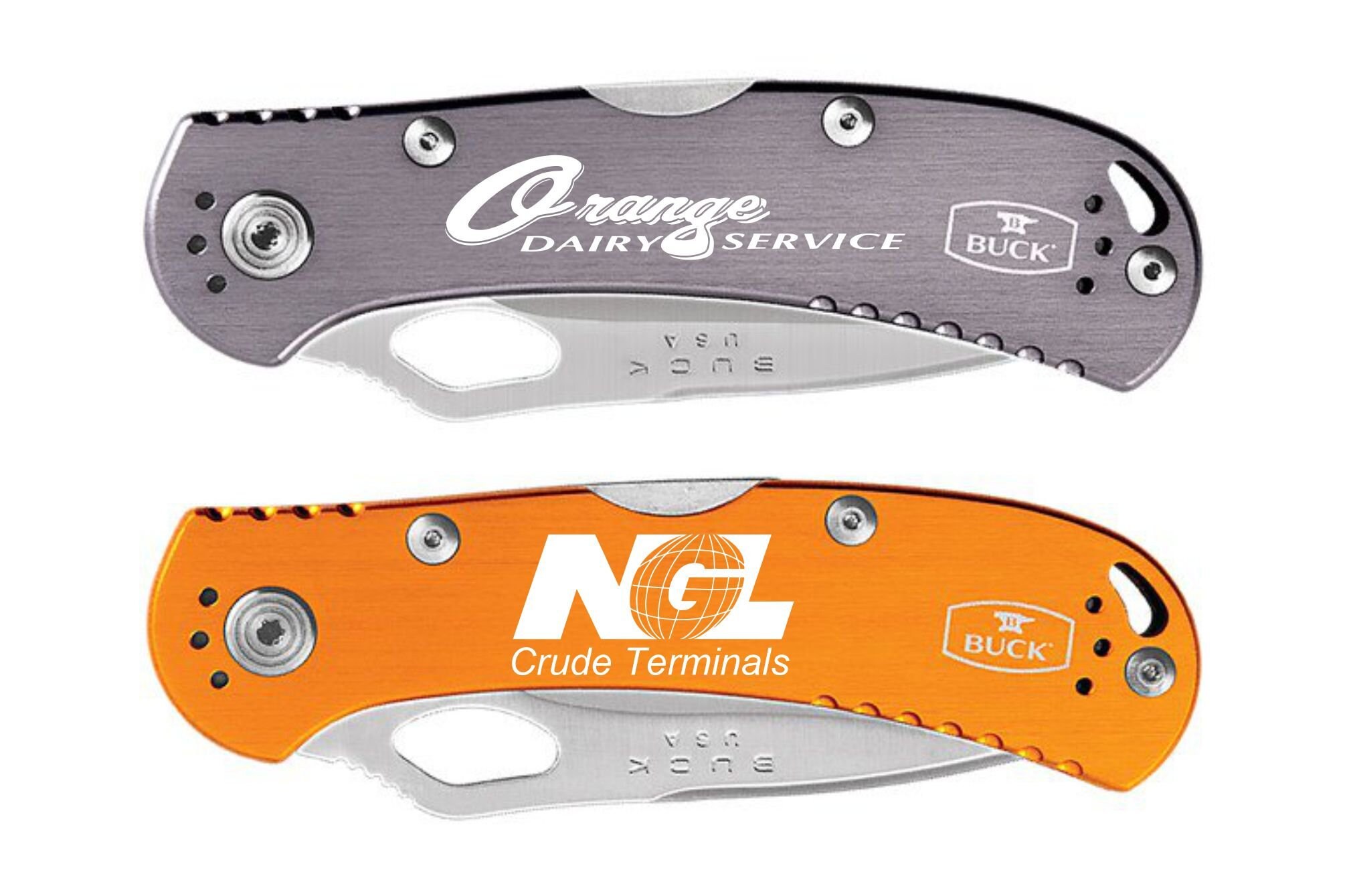 Personalized Buck Spitfire 722 - Stainless Steel Finish Pocket