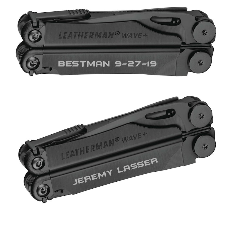 Engraved Leatherman Wave Multi Tool Groomsmen Gift Engraved Etsy