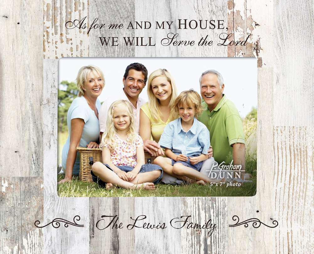 Personalized Family Design Photo Frame - Engraved Family Picture Frame ...