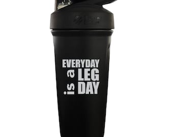 Personalized Stainless Insulated Strada Protein Shaker 24oz, Pre Workout Bottle, Gym Motivation, Fitness gift, Custom Blender Bottle