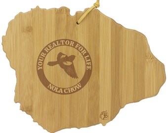 Personalized Cutting Board - Kauai Destinations Cutting Board - Anniversary Gift