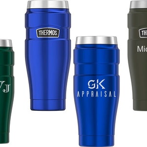 Engraved Thermos Stainless King 40oz Beverage Bottle Personalized