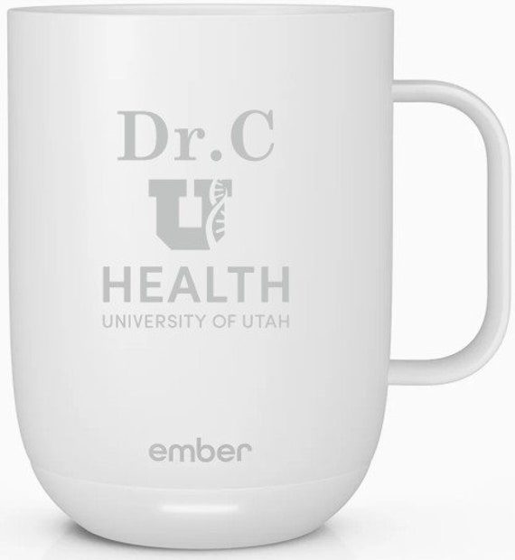 Personalized 14oz Ember Mug, Temperature Control Smart Mug, App