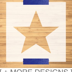 Laser-Cut Star Stencil | Custom Shape Stencil | Night Sky Stencil