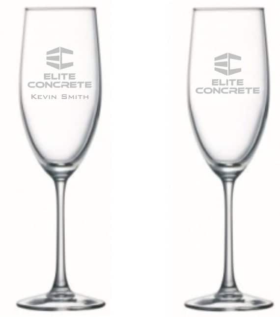 Engraved Champagne Glasses Custom Champagne Glasses Etsy