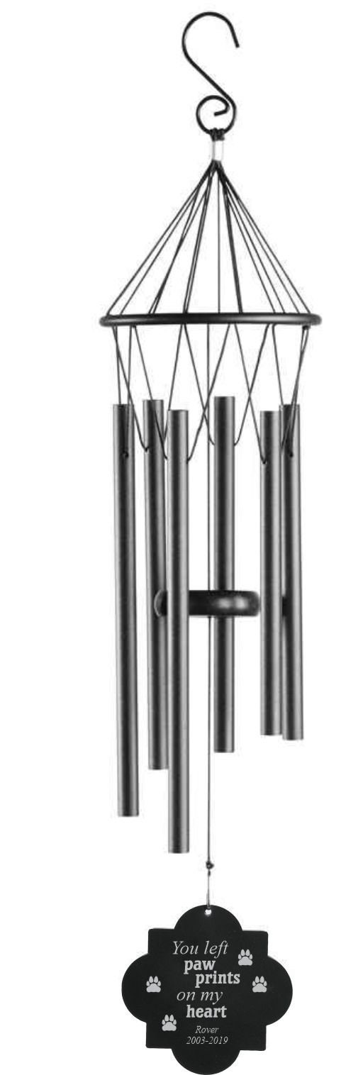 Engraved Fiji Wind Chime Personalized Wind Chime Etsy Canada