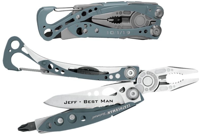Engraved Leatherman Skeletool Groomsmen Gift Engraved Leatherman