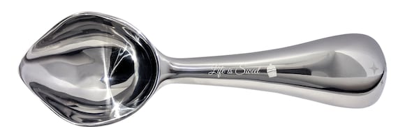 Premium Custom Ice Cream Scoop - Laser Engraved Midnight Scoop