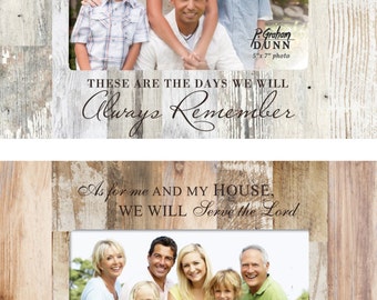 Personalized Family Design Photo Frame - Engraved Family Picture Frame - Family Portrait - Family Photo Frame - Family Memories