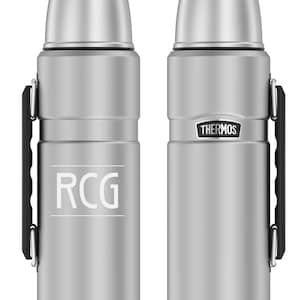 Gravierte Thermoskanne Stainless King 40 Unzen Getränkeflasche - Personalisierte Edelstahl Thermoskanne Markenbecher - Personalisierter Kaffee Reisebecher