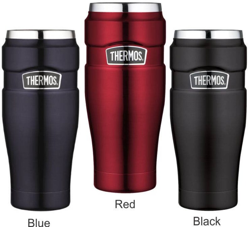 Engraved Thermos Stainless King 16oz Travel Tumbler Leak Proof Etsy