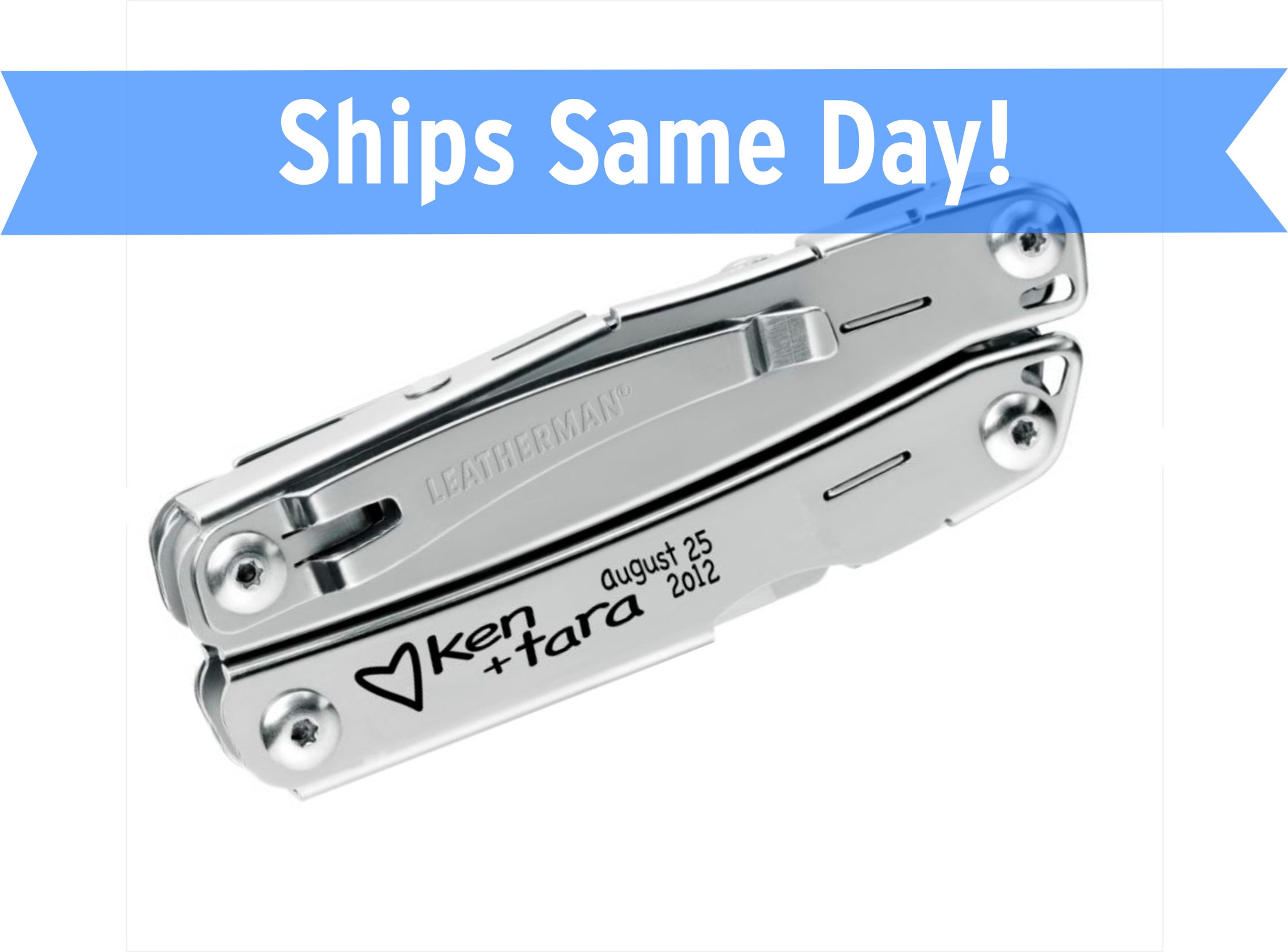 Engraved Leatherman Wingman Multi-tool – Personalized Groomsman 