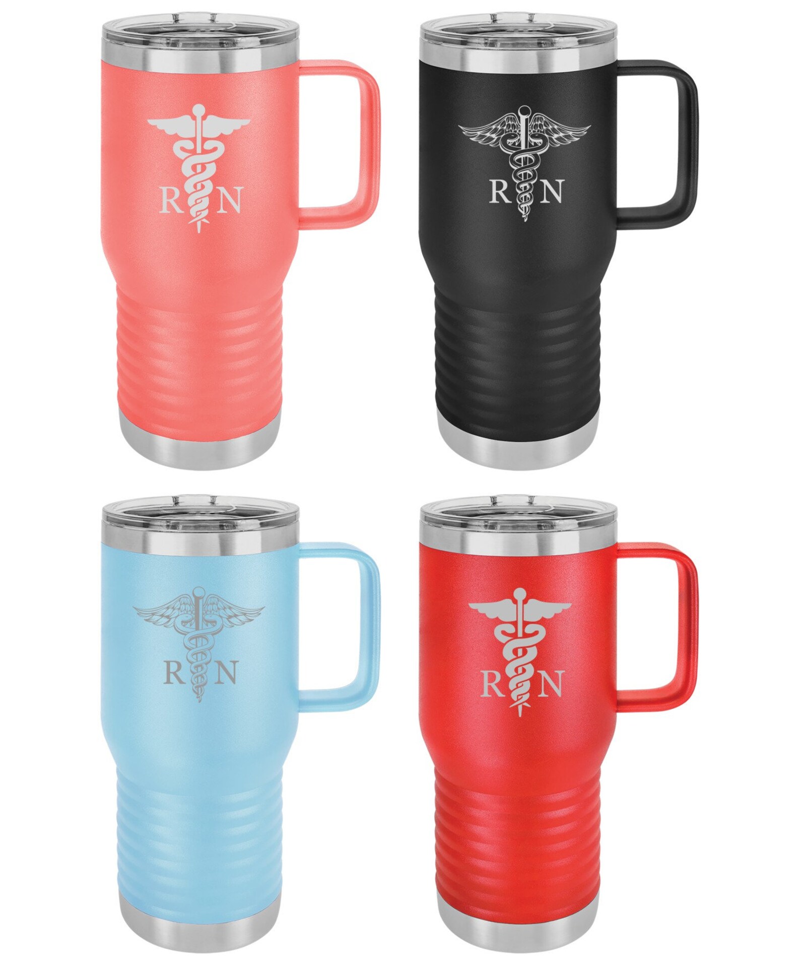 Laser Engraved Drinkware for Nurse RN Mug Nurses Gift Etsy Australia