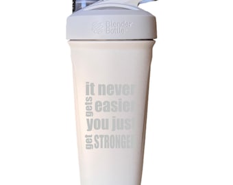 Personalized Stainless Insulated Strada Protein Shaker 24oz, Blender Bottle, Smoothie Bottle, Fitness gift idea, water bottle