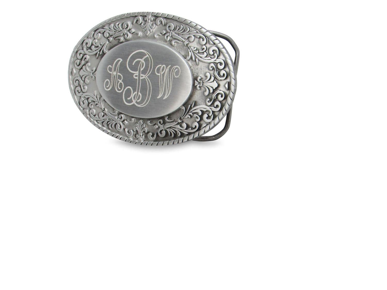 pewter buckle