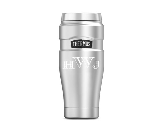 Engraved Thermos Stainless King 16oz Travel Tumbler Leak Proof - Insulated  Coffee Mug - Personalized Thermos Coffee Travel Mug - Etsy Sweden