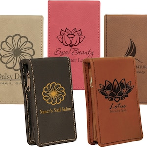 Personalized 7 Piece Manicure Gift Set - Laser Engraved Custom Manicure Set, Great for Bridesmaids and for Gifts