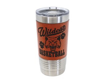 Vaso de baloncesto personalizado Polar Camel 20oz - Bebidas personalizadas - Regalo personalizado - Taza de café - Fanático del baloncesto