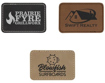 Custom Cut Rectangle Patch - Personalized Backpack Patch - Custom Shape Patches - Heat Transfer or Sew On Patch - Iron On Patches