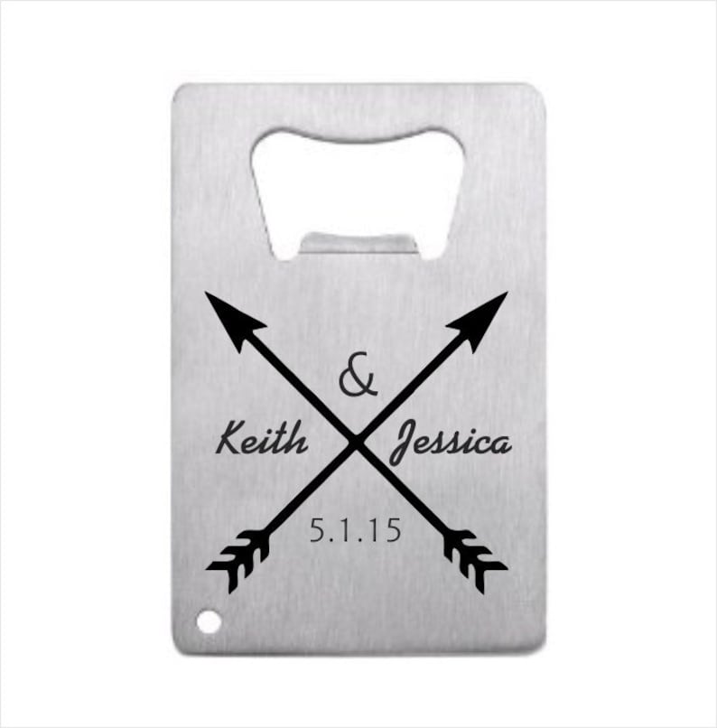 Personalized Photo Credit Card Bottle Opener - Thumbnail 2