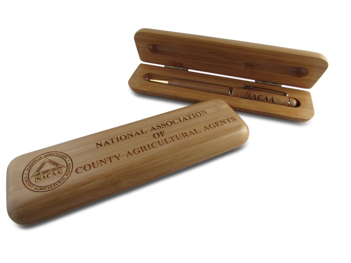 Personalized Graduation Wood Pen Set - Engraved Wood Pen Presentation ...