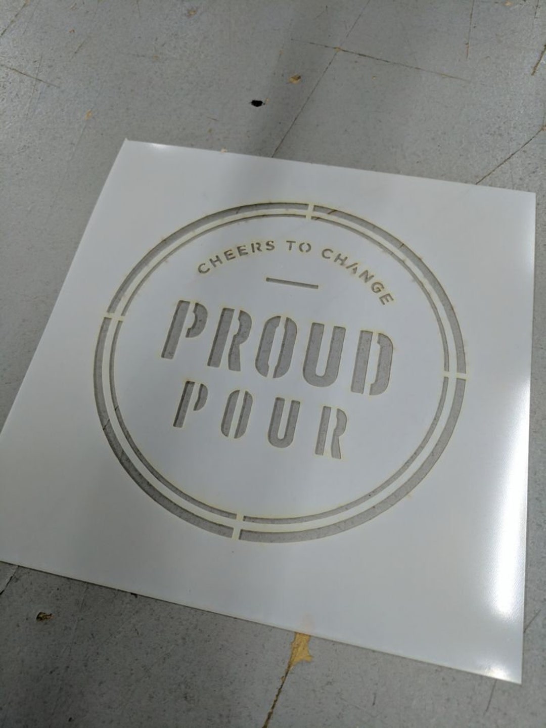 Custom Spray Painting Stencil Logo Stencil Wall Stencil Pattern Stencil