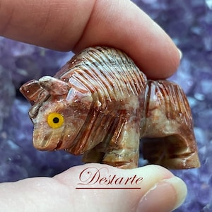 Buffalo/Bison/Tatonka Totem Animal Figurine, Buffalo Power Animal, Tatonka Fetish