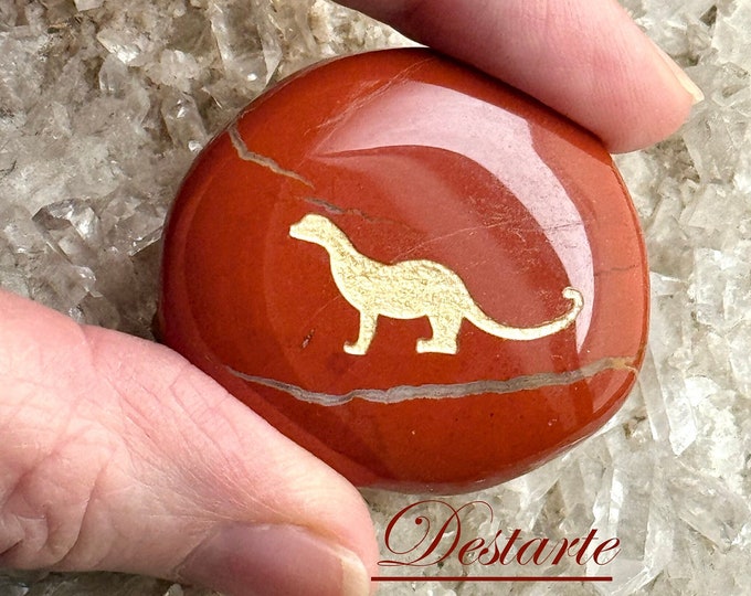 Premium Otter Totem Stones, Worry Stones, Comfort Stones, Power Animal, Energy Stones, Pocket Stones