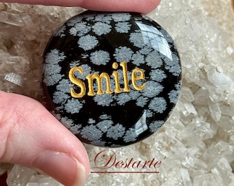 Smile Inspiration Stones, Premium Worry Stones, Smile Comfort Stones, Smile Energy Stones, Smile Fidget Stones, Smile Anti-Anxiety Stones