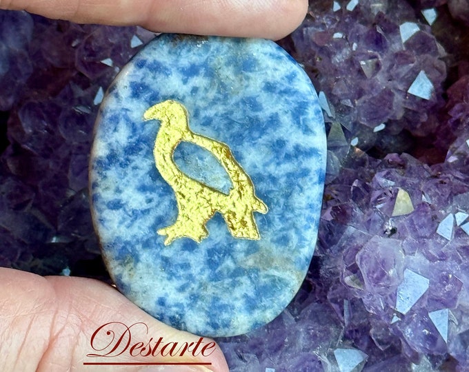 Hawk Totem Stones, Worry Stones, Comfort Stones, Power Animal, Energy Stones, Pocket Stones, Hawk Power Animal Totem