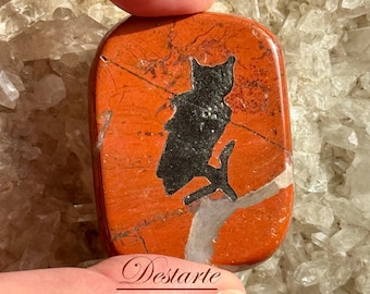 Owl Totem Stone, Worry Stones, Comfort Stones, Energy Stones, Pocket Stones, Prayer Stone, Owl Power Animal Totem, Pocket Altar