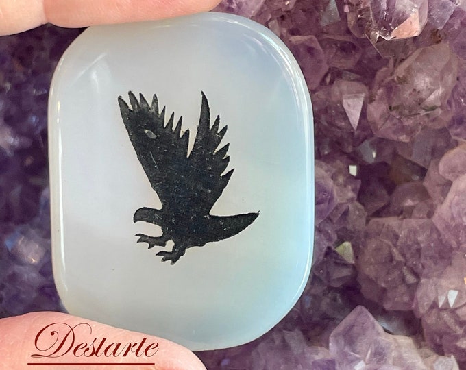 Eagle Totem Stones-Eagle Worry Stones-Eagle Comfort Stones-Eagle Power Animal Totem Stones Energy Stones-Eagle Pocket Stones-Pocket Altar