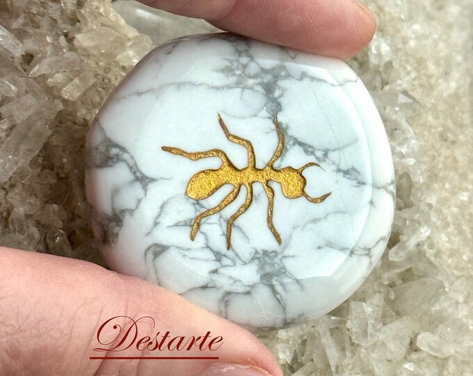 Premium Ant Totem Stones, Worry Stones, Comfort Stones, Power Animal, Energy Stones, Pocket Stones