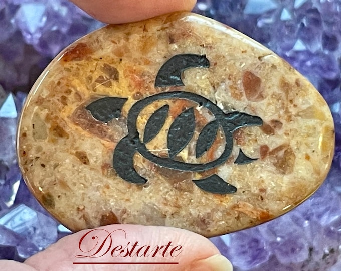 Turtle Totem Stones, Worry Stone, Comfort Stone, Power Animal, Energy Stone, Pocket Stone, Turtle Power Animal Totem, Pocket Altar