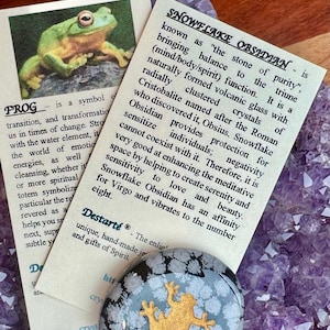 Premium Frog Totem Stones, Worry Stones, Comfort Stones, Power Animal, Energy Stones, Pocket Stones, Frog Power Animal Totem Stone