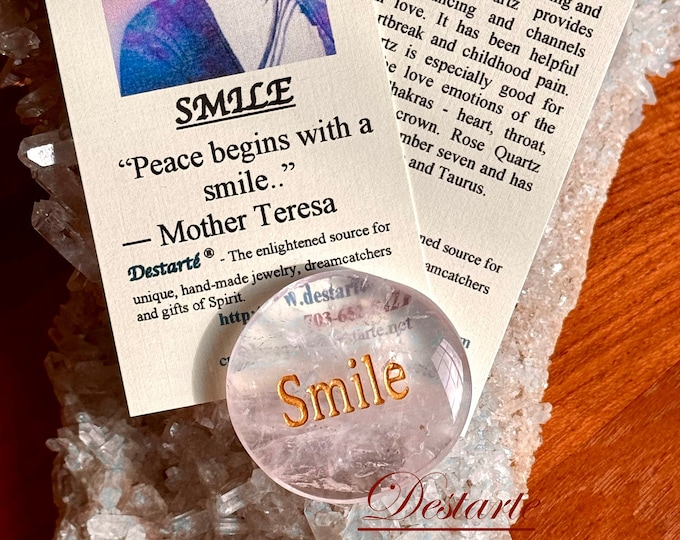 Smile Inspiration Stones, Premium Worry Stones, Smile Comfort Stones, Smile Energy Stones, Smile Fidget Stones, Smile Anti-Anxiety Stones