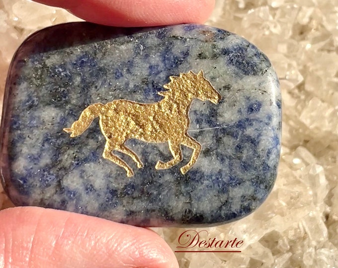 Horse Totem Stone, Worry Stones, Comfort Stones, Power Animal, Energy Stones, Pocket Stones