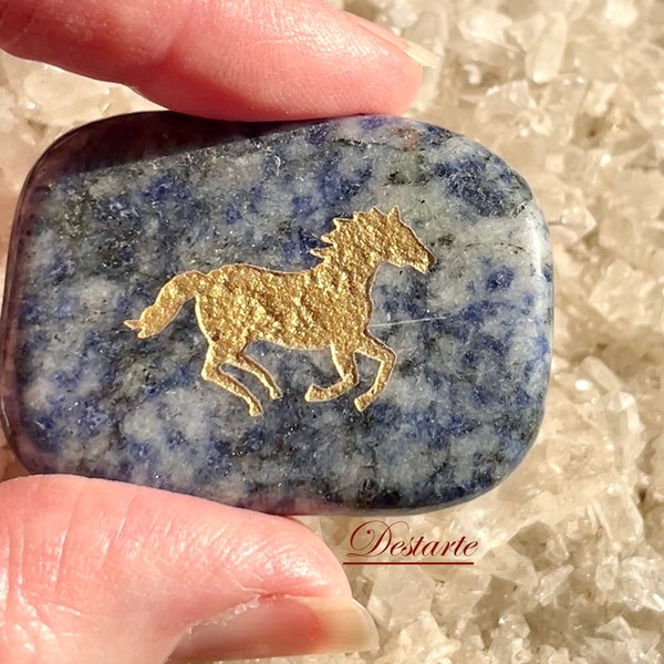 Horse Totem Stone, Worry Stones, Comfort Stones, Power Animal, Energy Stones, Pocket Stones