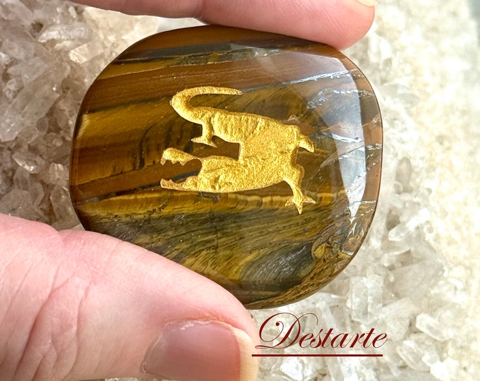 Alligator Totem Stones, Premium Alligator Worry Stones, Alligator Comfort Stones, Alligator Pocket Stones, Alligator Power Animal Totem