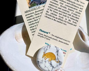 Armadillo Totem Stones, Premium Worry Stones, Comfort Stones, Power Animal, Energy Stones, Armadillo Power Animal Totem, Pocket Altar